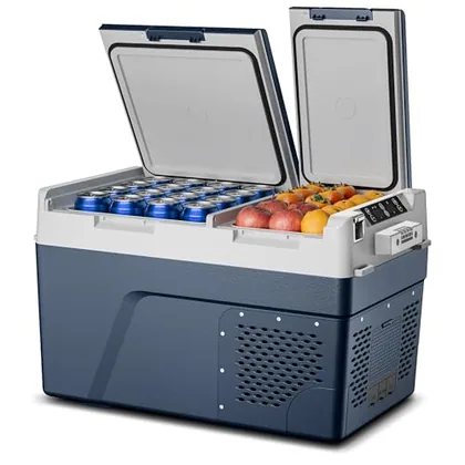 40 Qt 12V Car Refrigerator Dual Zone