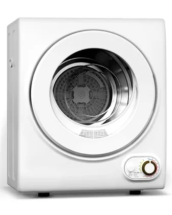 850W Portable Clothes Dryer with 4 Automatic Drying Modes