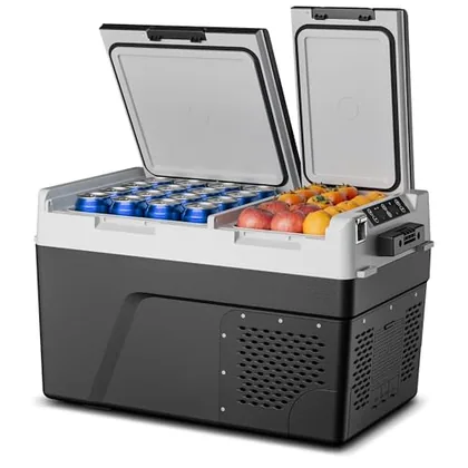 40 Qt 12V Car Refrigerator Dual Zone